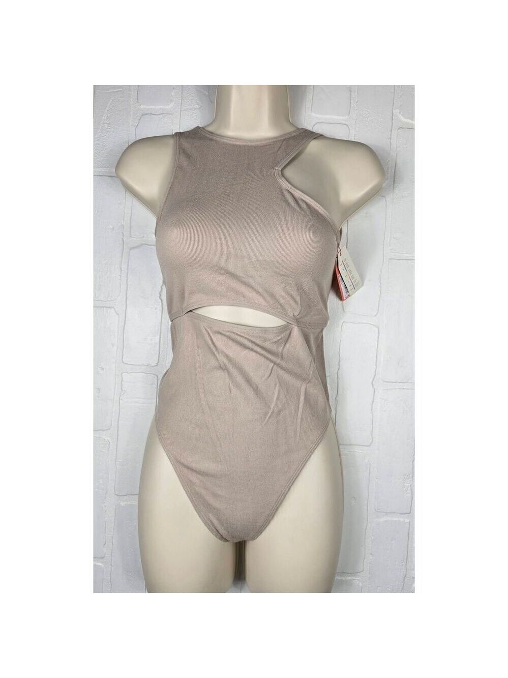 Colsie Beige BodySuit Medium